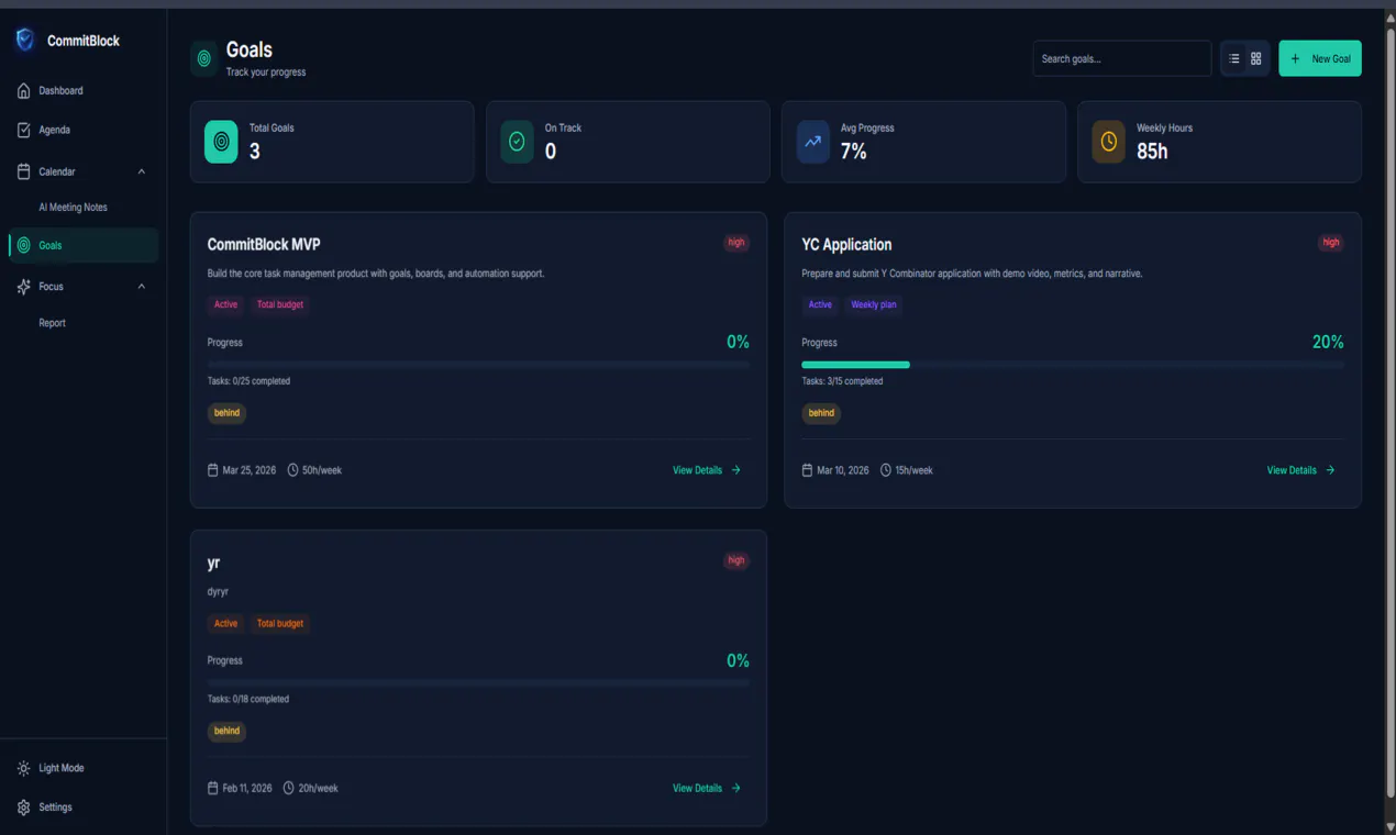 Banner del producto CommitBlock