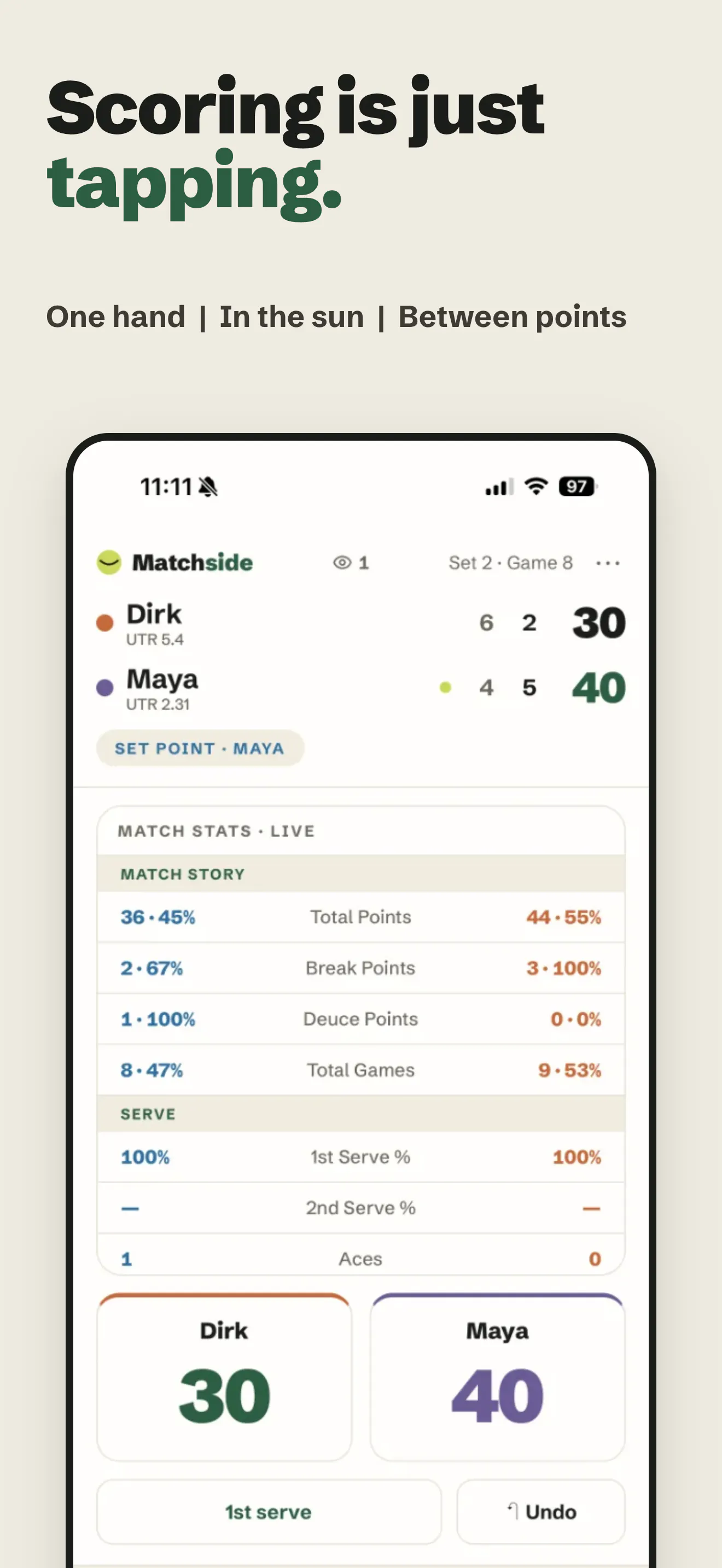 Matchside gallery image