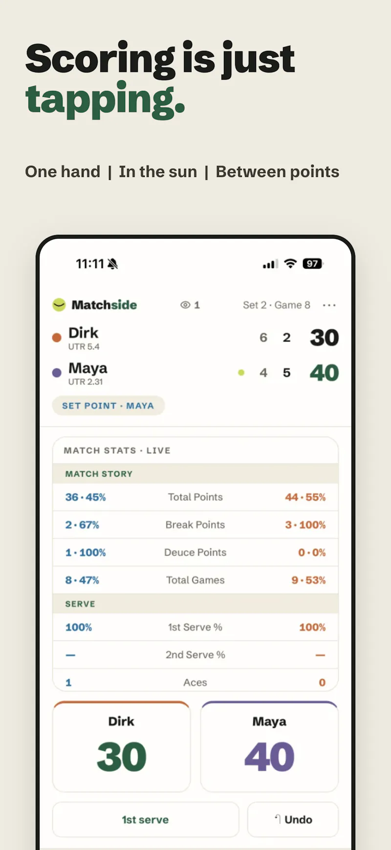 Matchside screenshot 6
