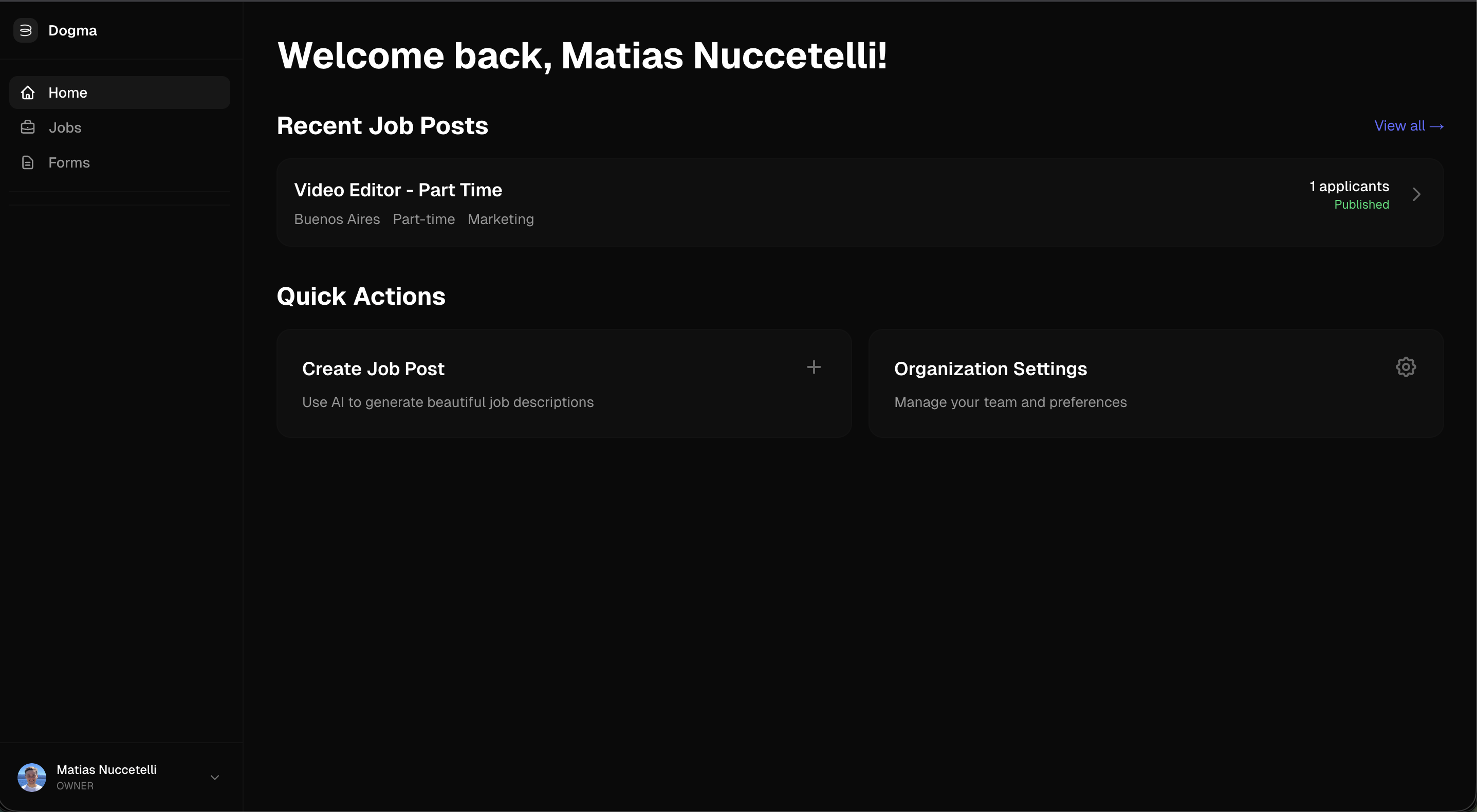 Recluta - Screenshot 2 showing product features and functionality