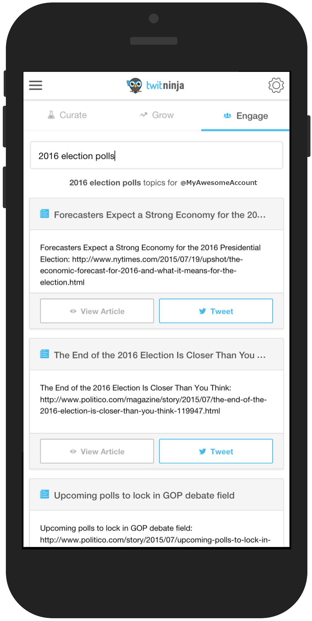 Twit Ninja gallery image