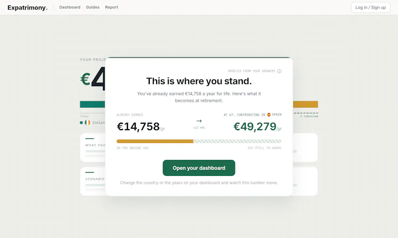 Expatrimony screenshot 2