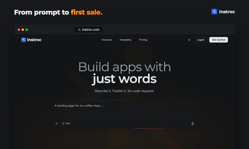 Instroc screenshot 1
