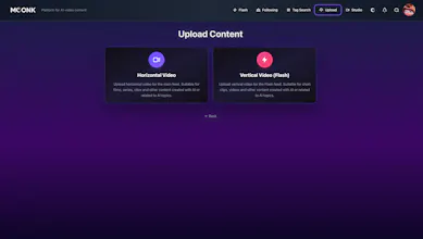 MOONK - Platform for AI-video content gallery image