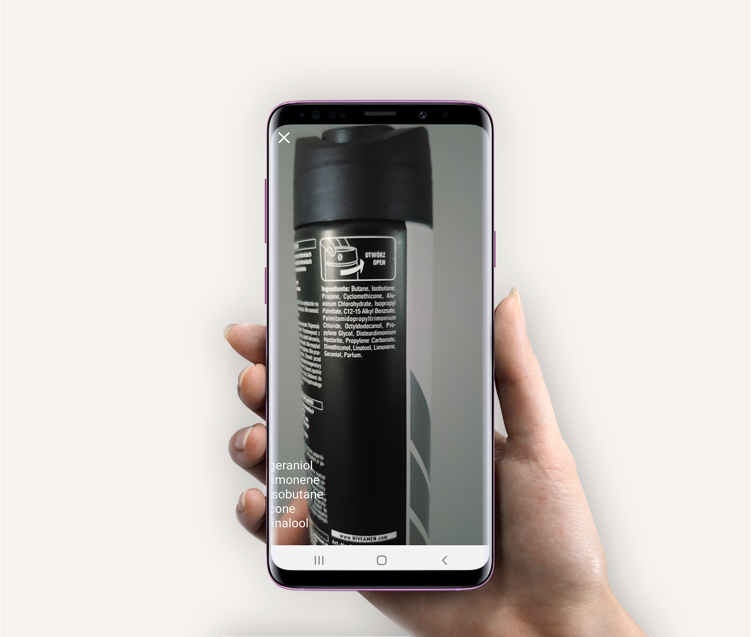 Cosmetic Care - INCI Scanner gallery image