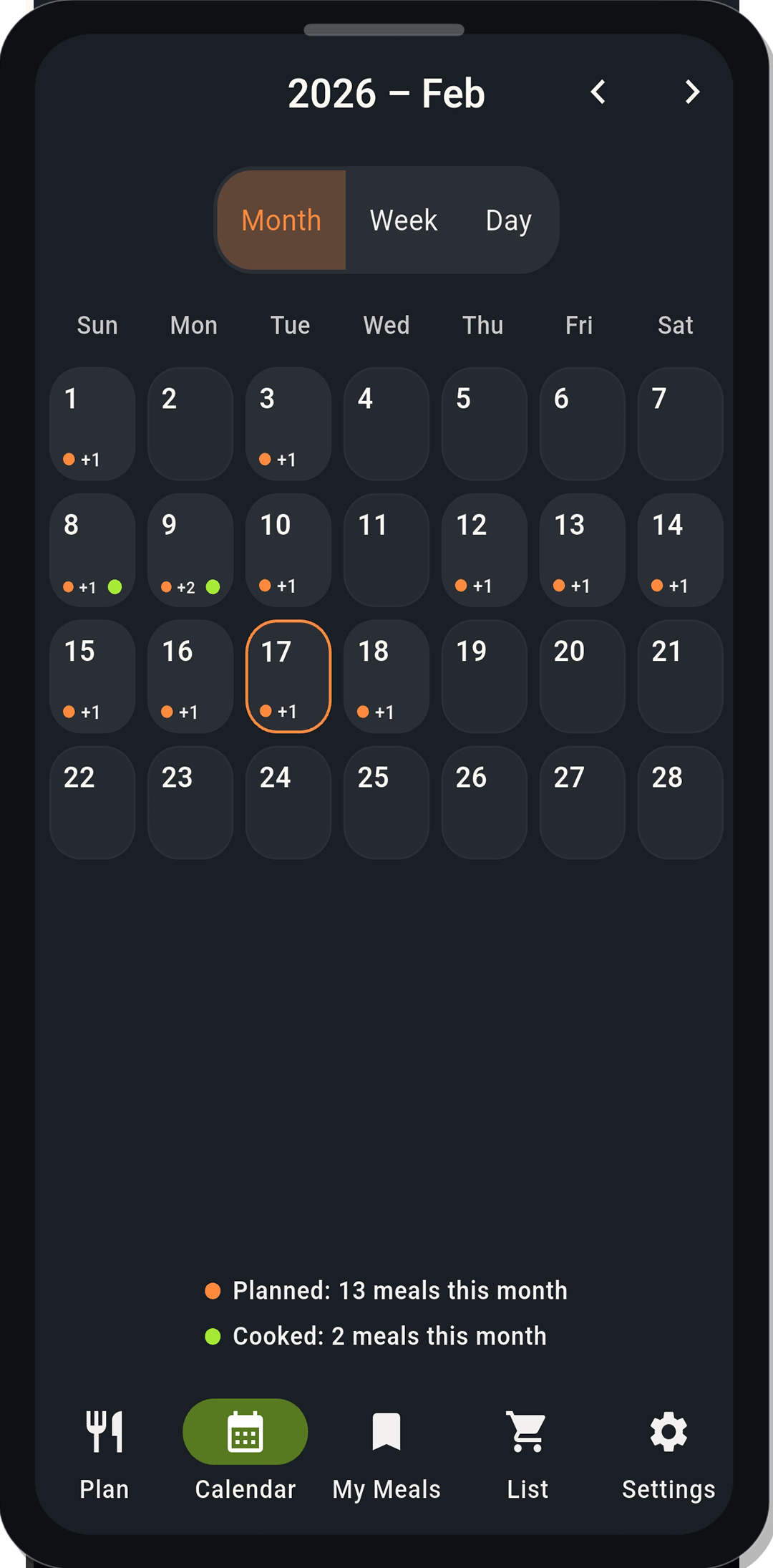 MealTap - Smart Meal Planning - Screenshot 4 showing product features and functionality