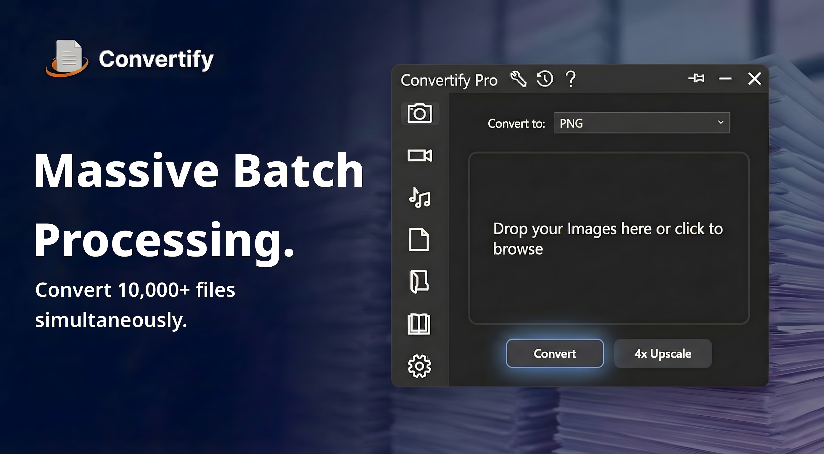 Convertify: All in One File Converter - Screenshot 2 showing product features and functionality