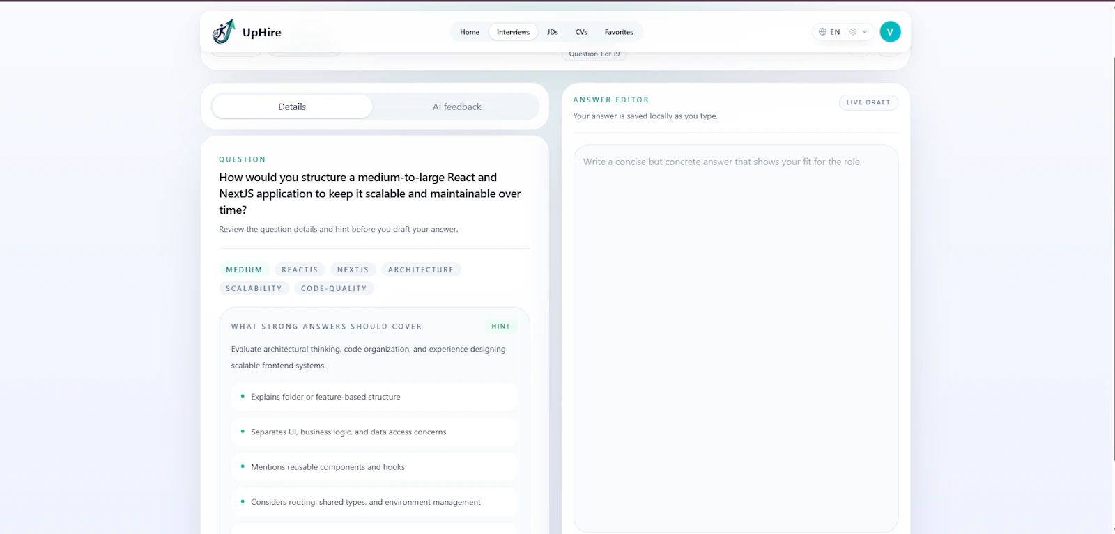 UpHire screenshot 3