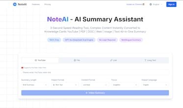 NoteAI - AI Summary Assistant gallery image