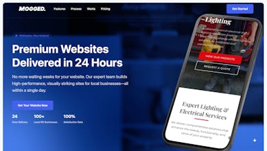 Mogged AI - Premium Websites in 24 Hours gallery image