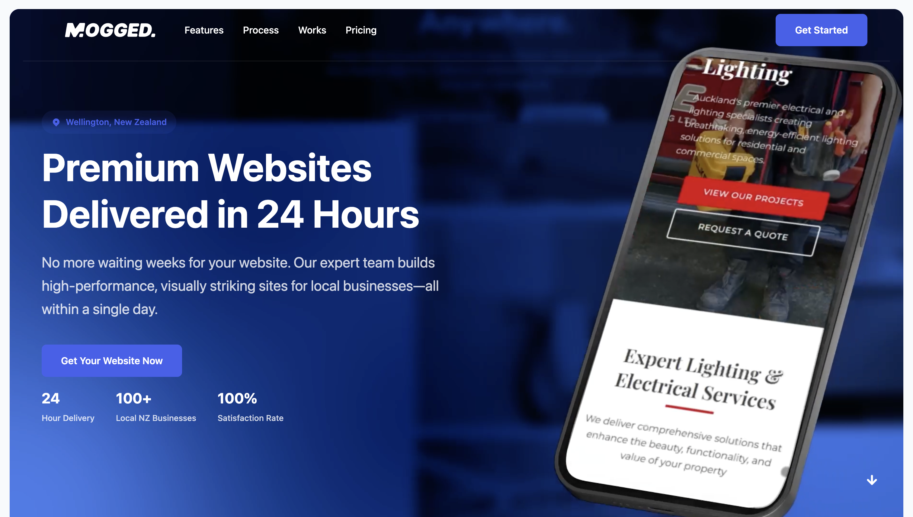 Mogged AI - 24 saat içinde premium web siteleri - Sadece 24 saat içinde işletme için AI ile çalışan web siteleri medya 2
