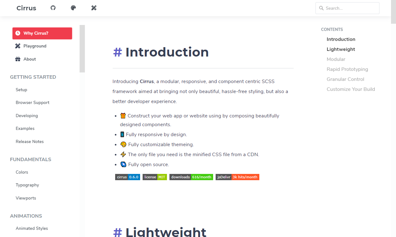 Cirrus v0.6 gallery image