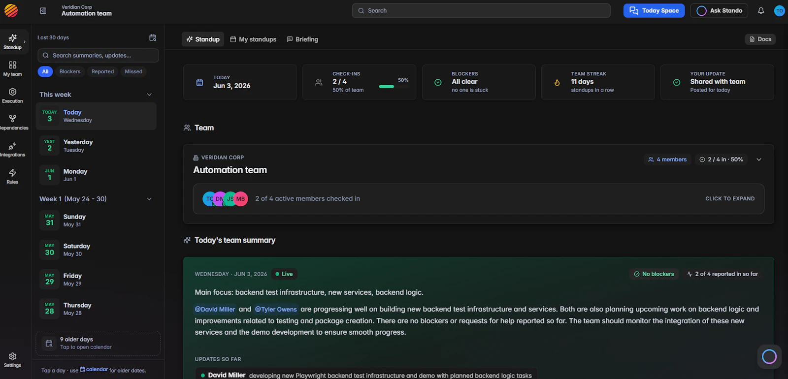 StandZero screenshot 5