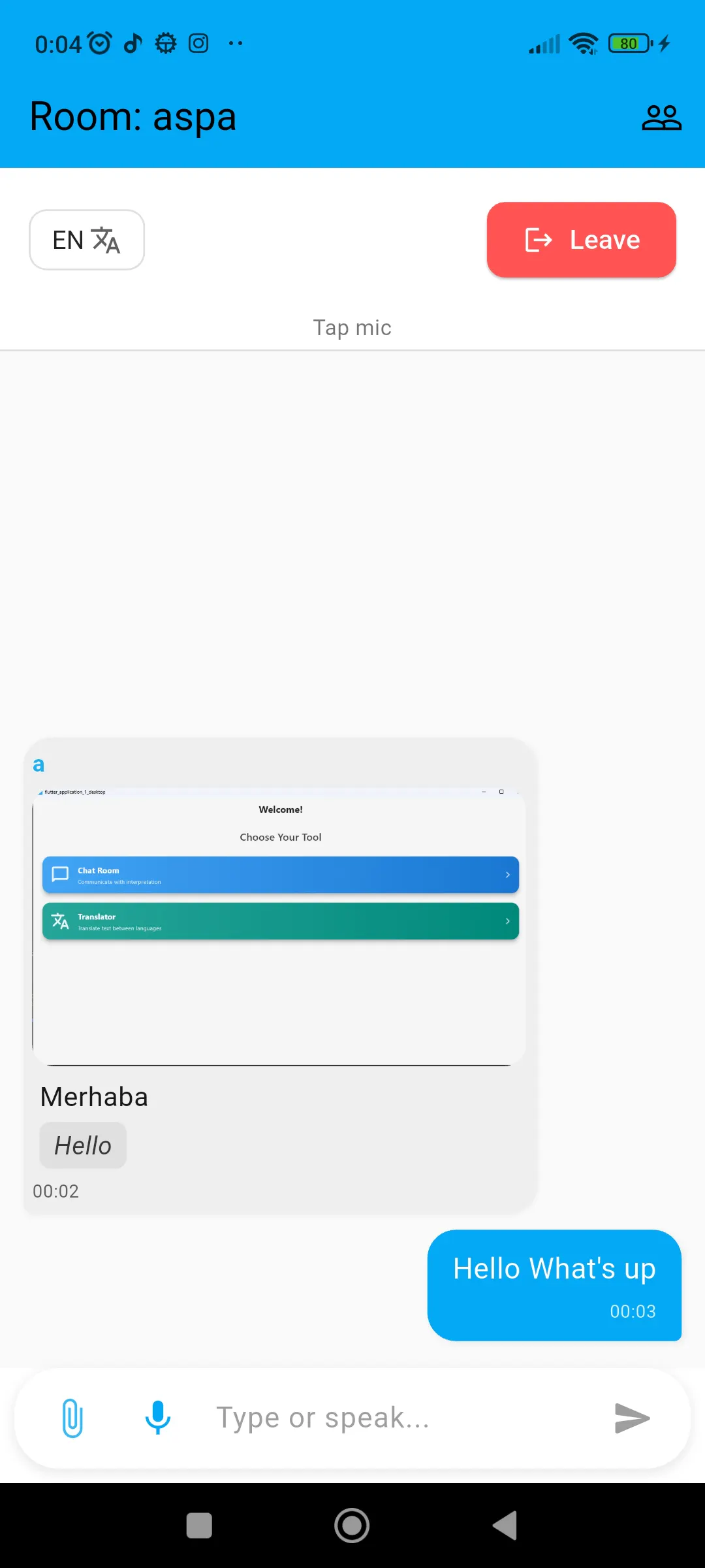 Interpreter - Live Translate Chat gallery image
