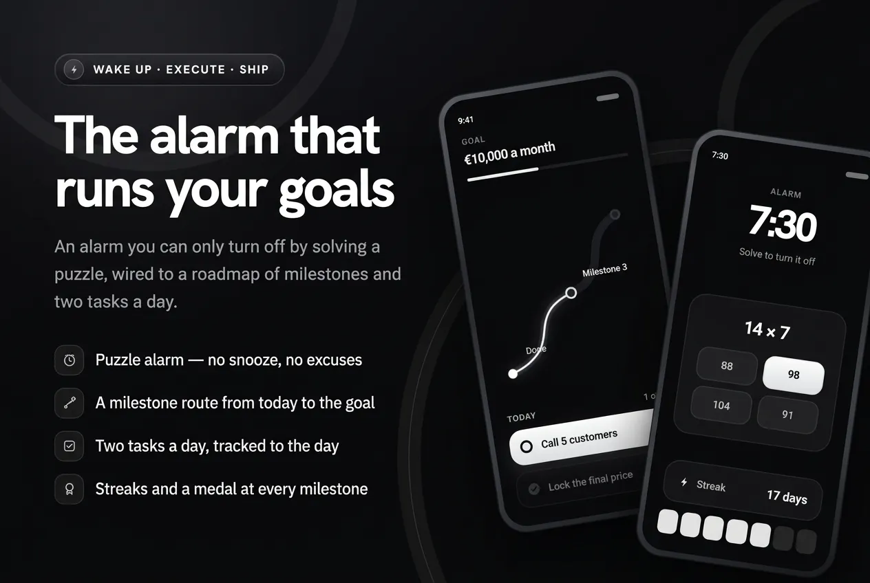 WakeUp: Alarm Clock & Goals screenshot