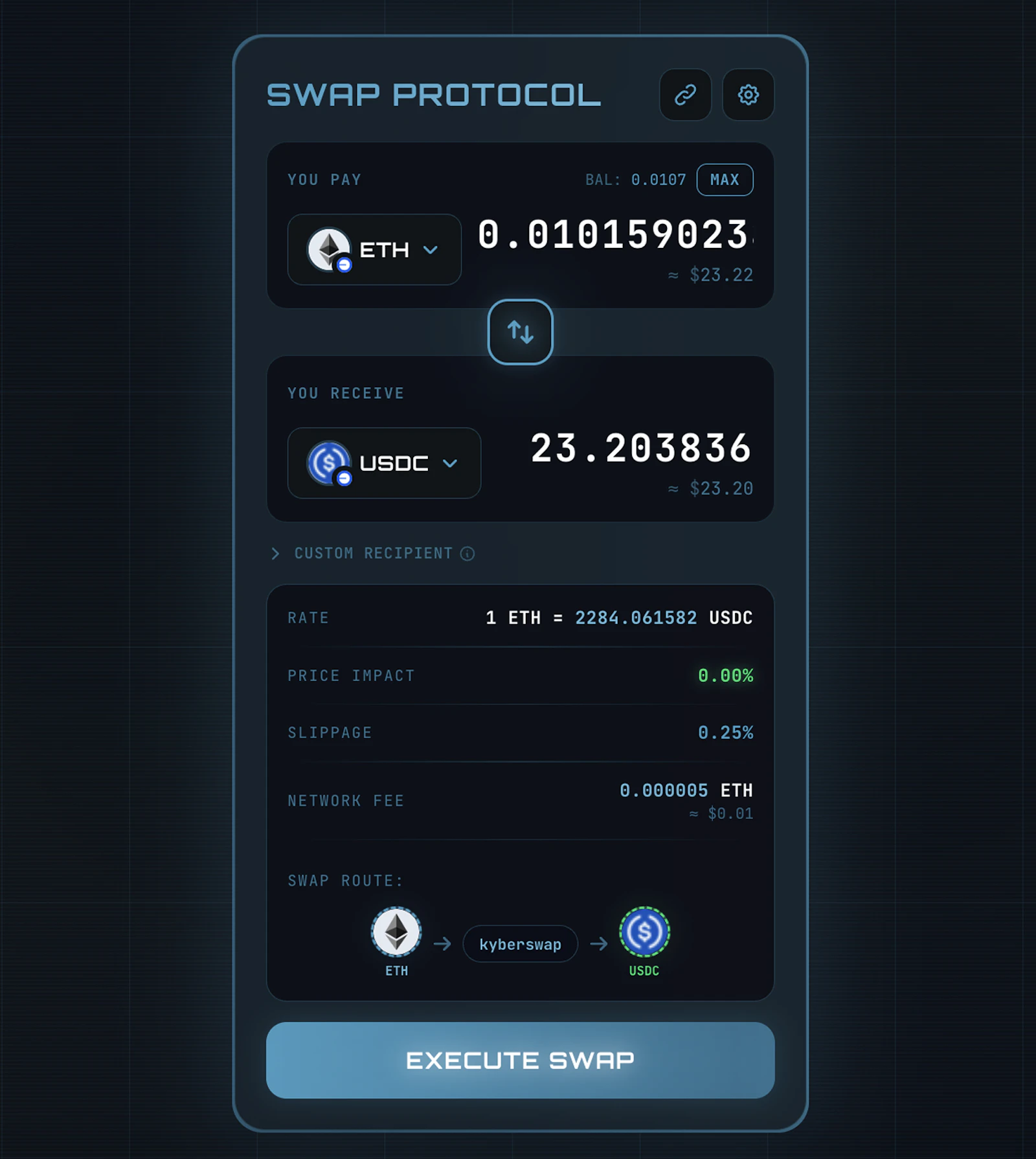Swapy screenshot 1