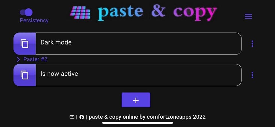 Paste & Copy