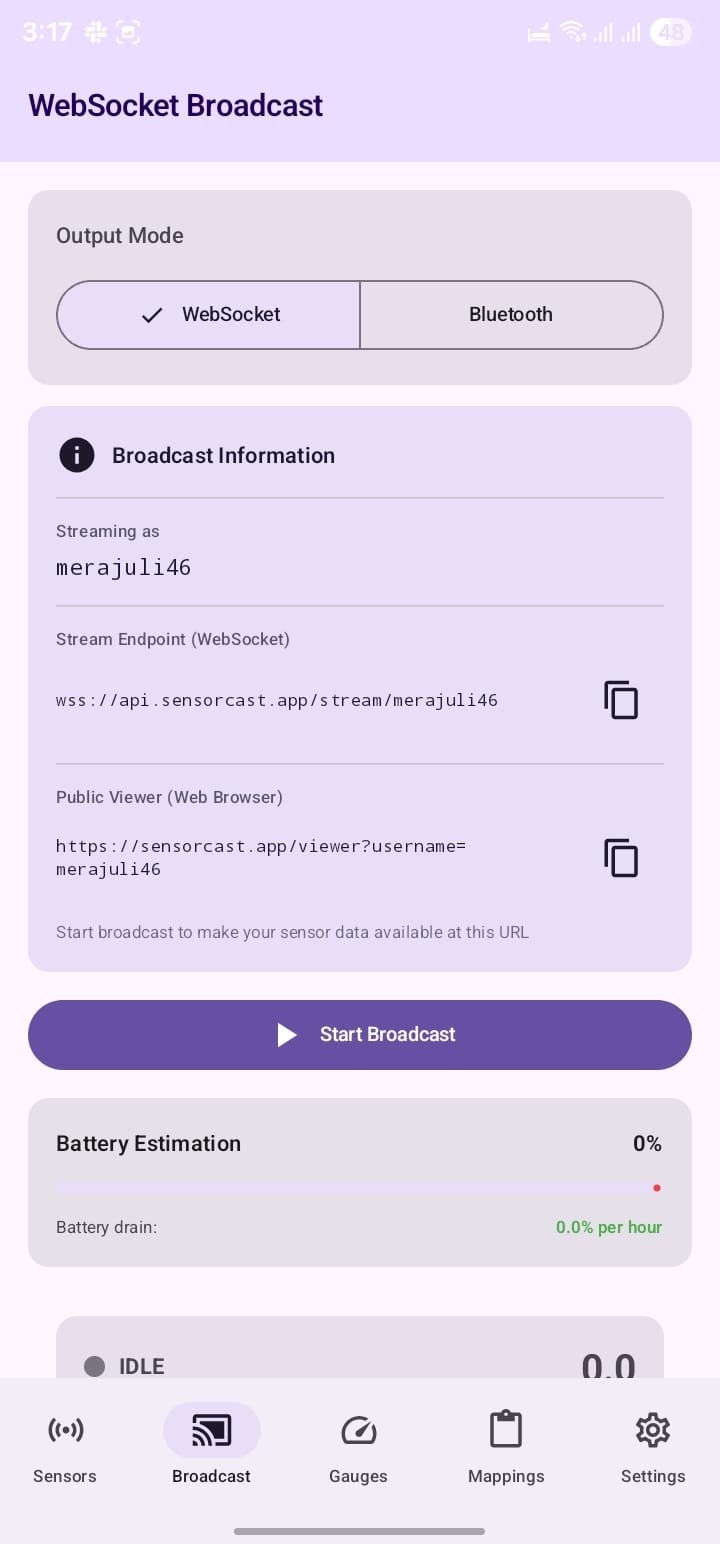 SensorCast gallery image