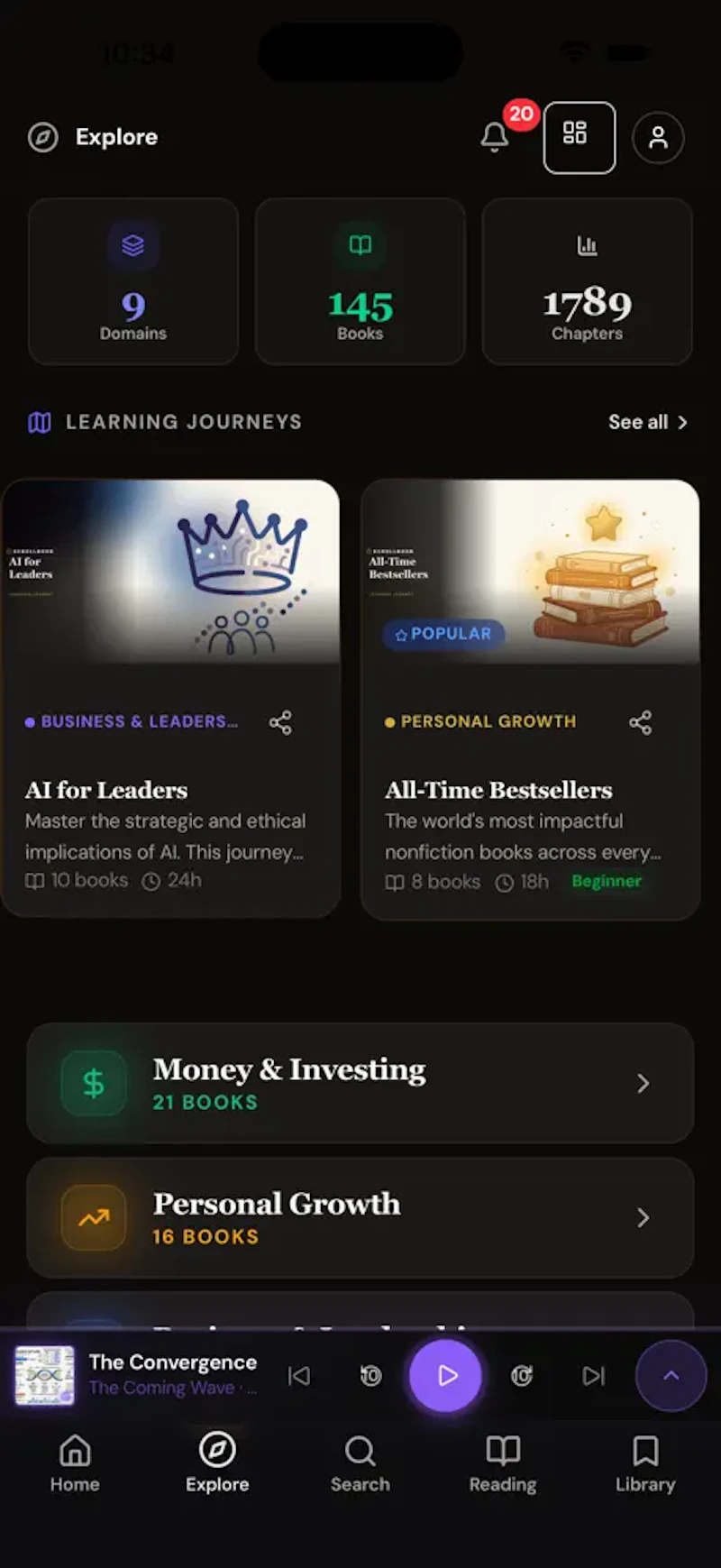 Scrollbook screenshot 2