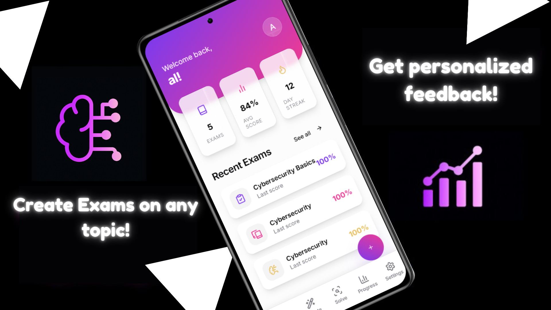 Quizio - Main product screenshot demonstrating key features and user interface
