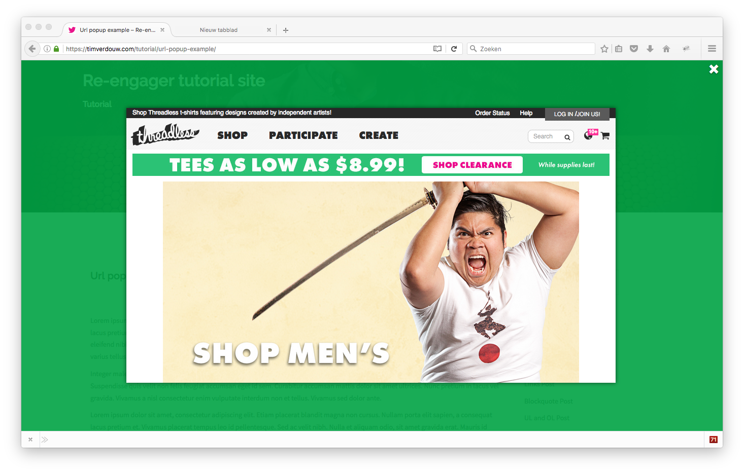 Re-engager gallery image