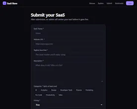 SaaS Store — Discover indie SaaS gallery image