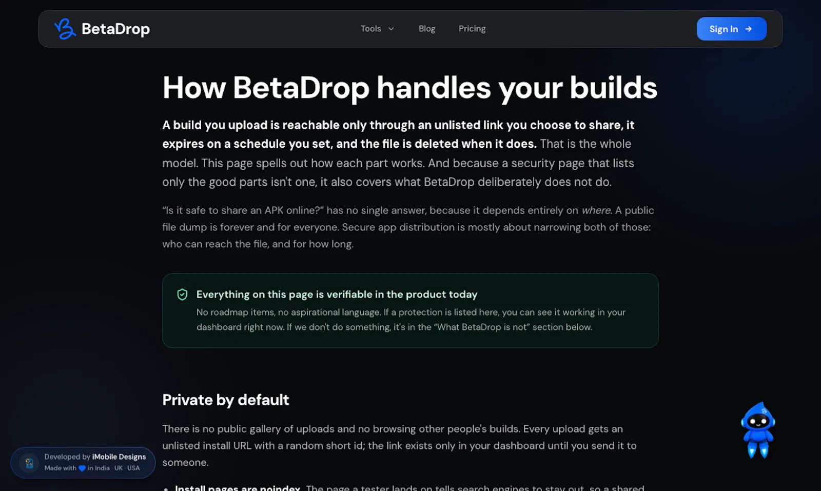 BetaDrop.app screenshot 5
