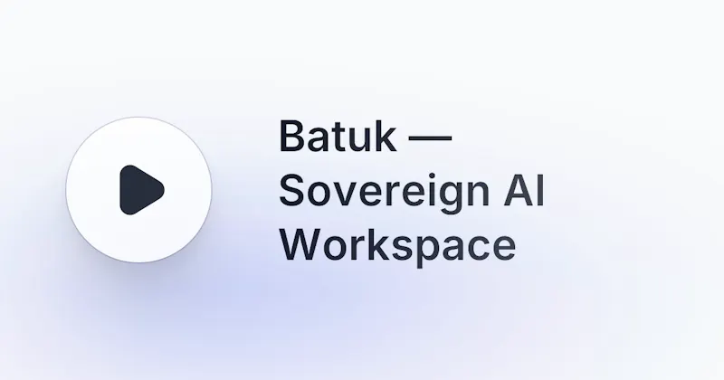 Batuk — Sovereign AI for Teams screenshot 14