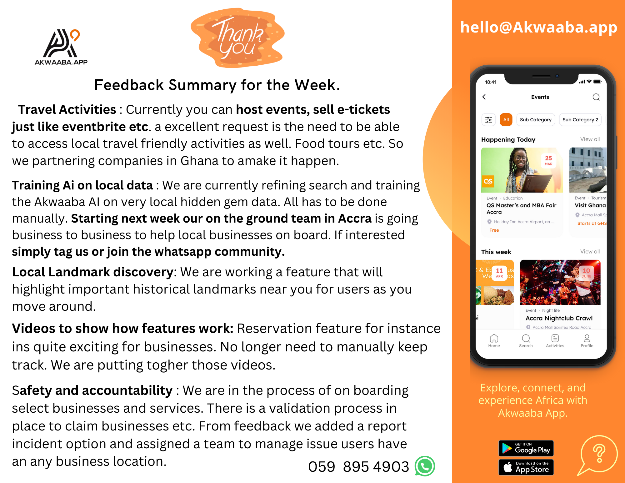 BEDP - APP DI TRAVE COMPION In Africa, scopri gemme locali, eventi media 4