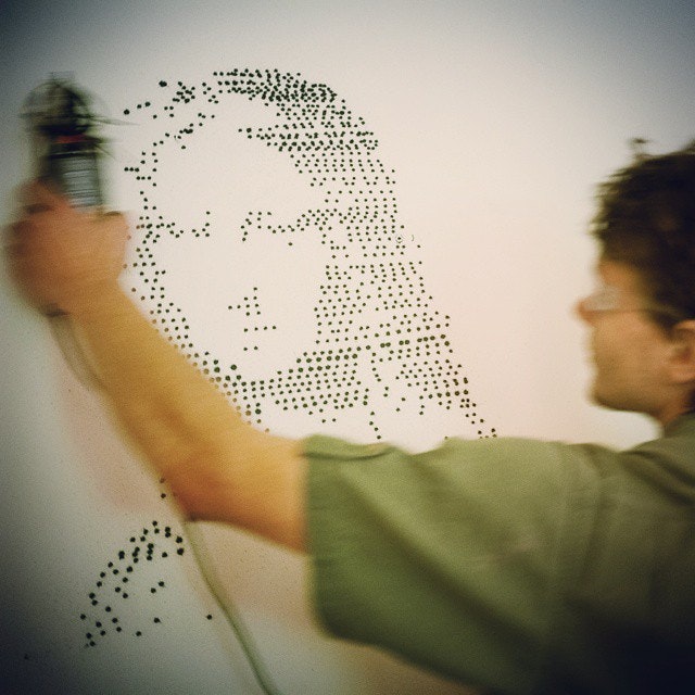 SprayPrinter -  21st Century Way of Designing Walls. gallery image