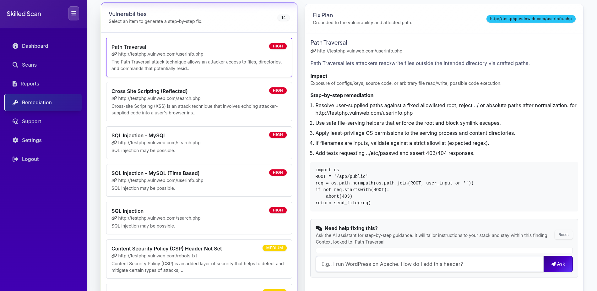 SkilledScan gallery image