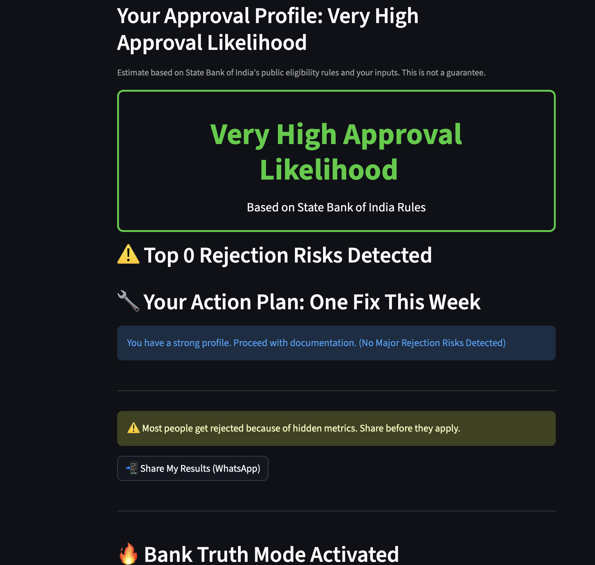 Clear Hai? - Screenshot 2 showing product features and functionality