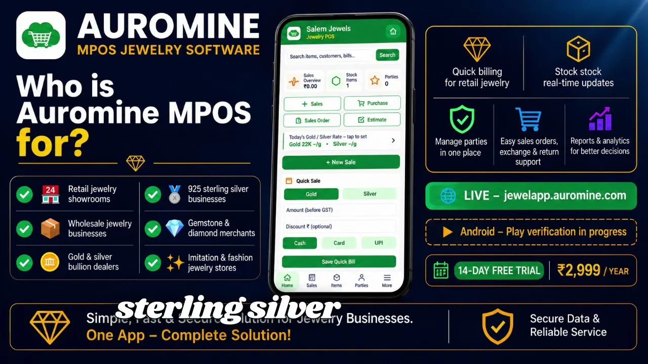 Auromine MPOS – Jewelry Software gallery image