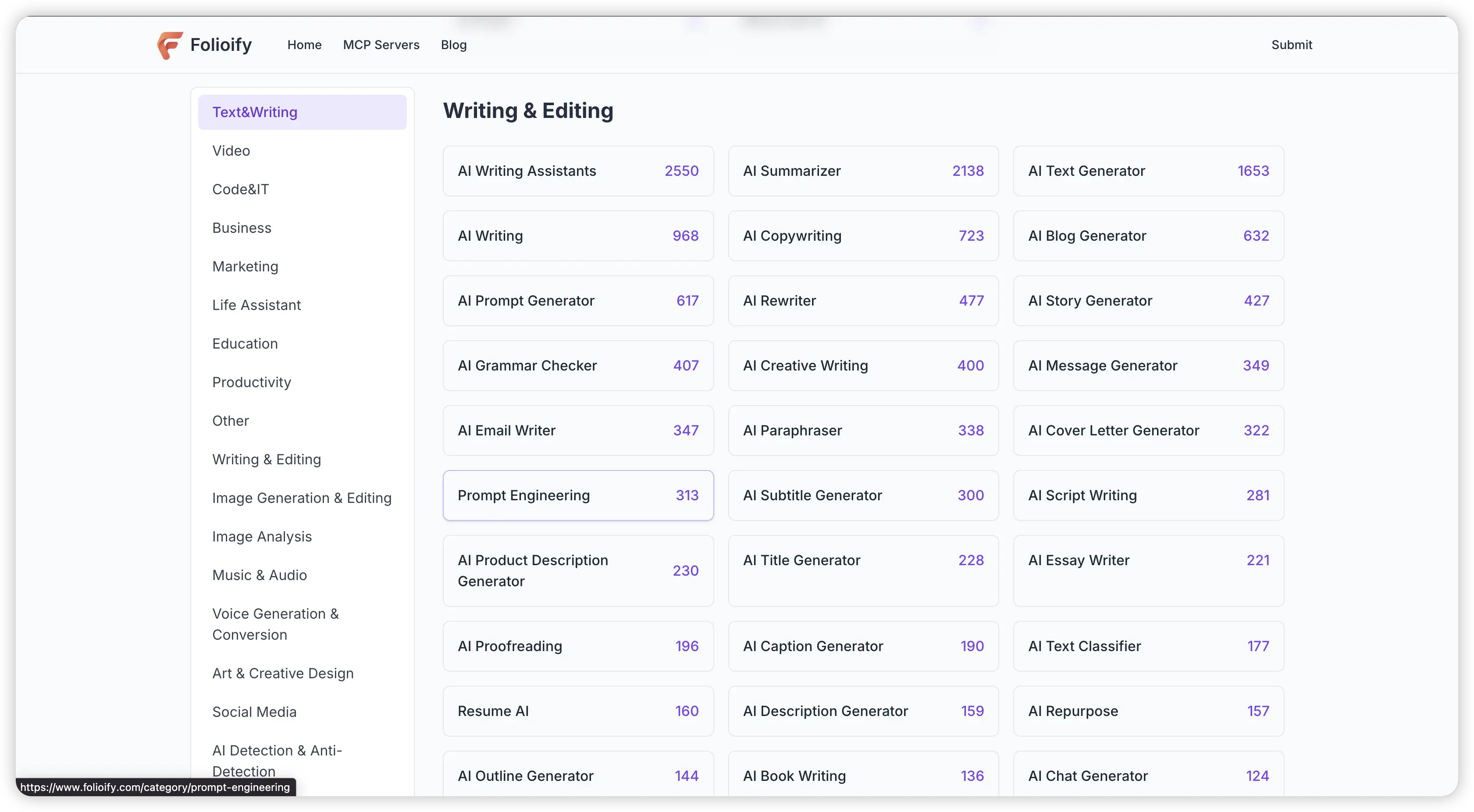 foliioify - Справочник AI Tools |Откройте для себя 1000 лучших инструментов ИИ в 2025 году медиа 2