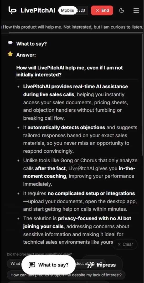 LivePitch AI gallery image