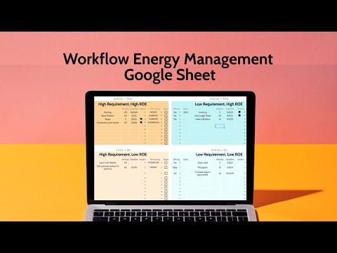 Workflow Energy Management Sheet media 1
