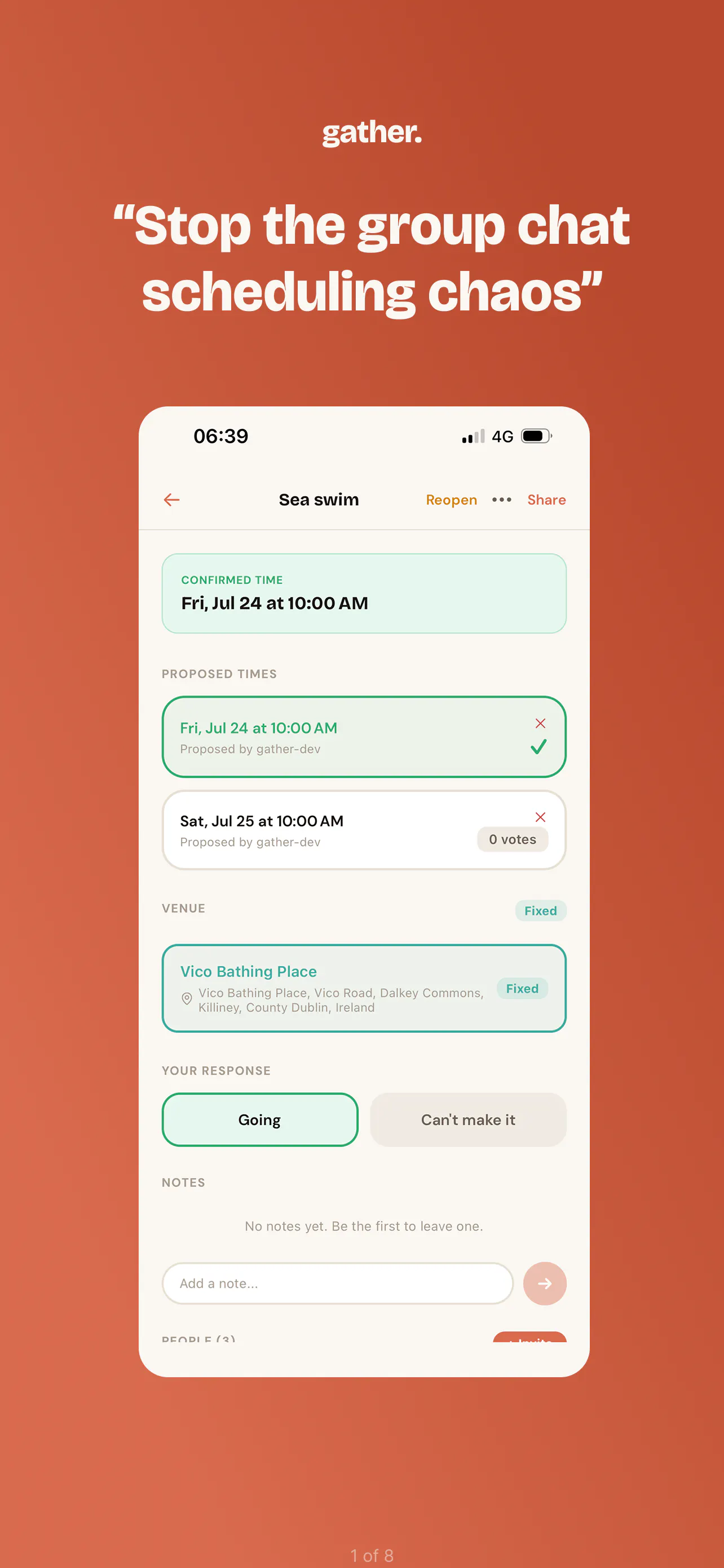 gather. screenshot 1