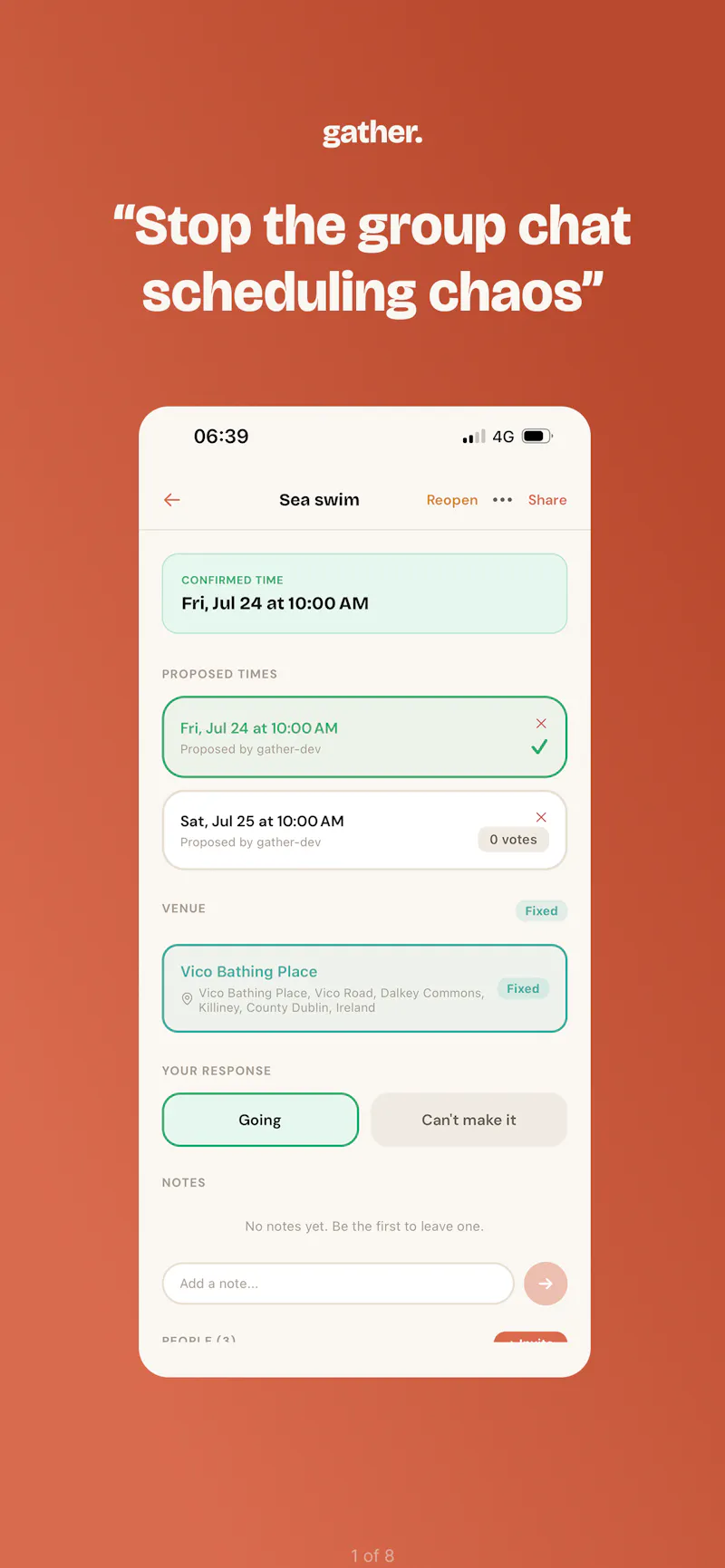 gather. screenshot 1