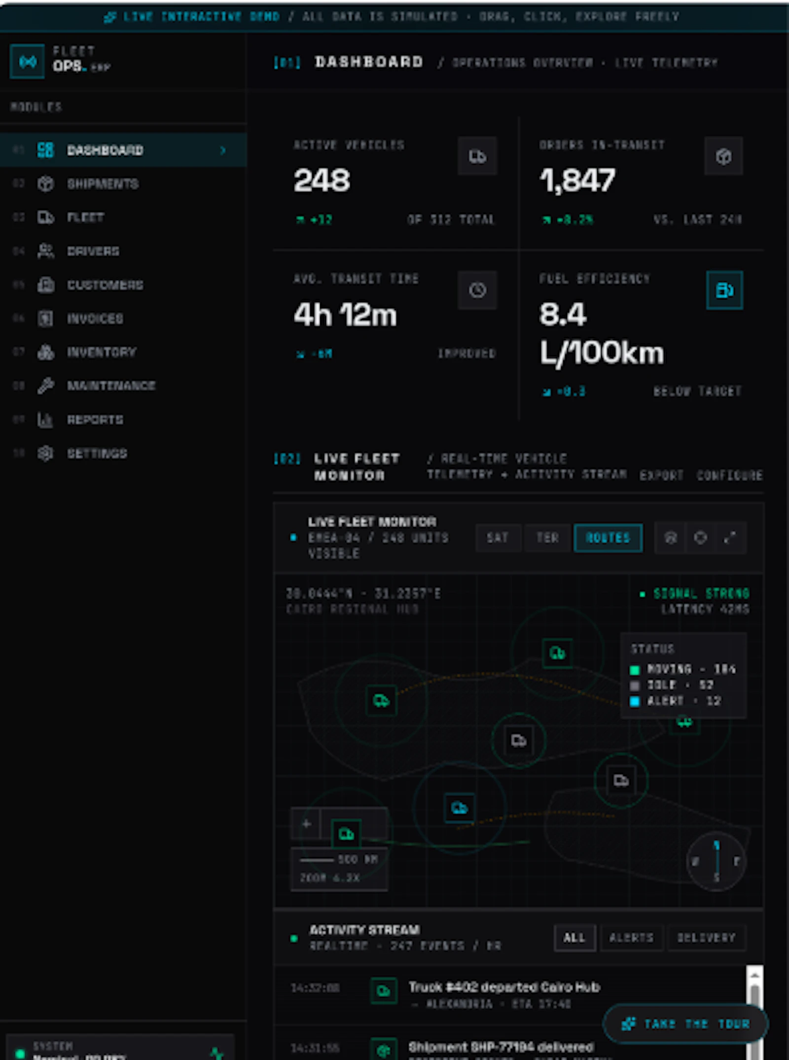 FleetOps screenshot 1