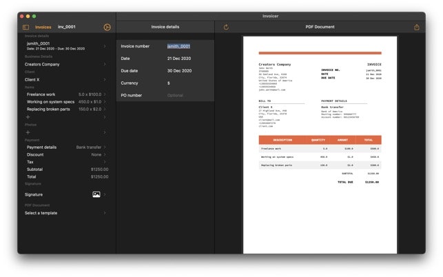Invoicer gallery image