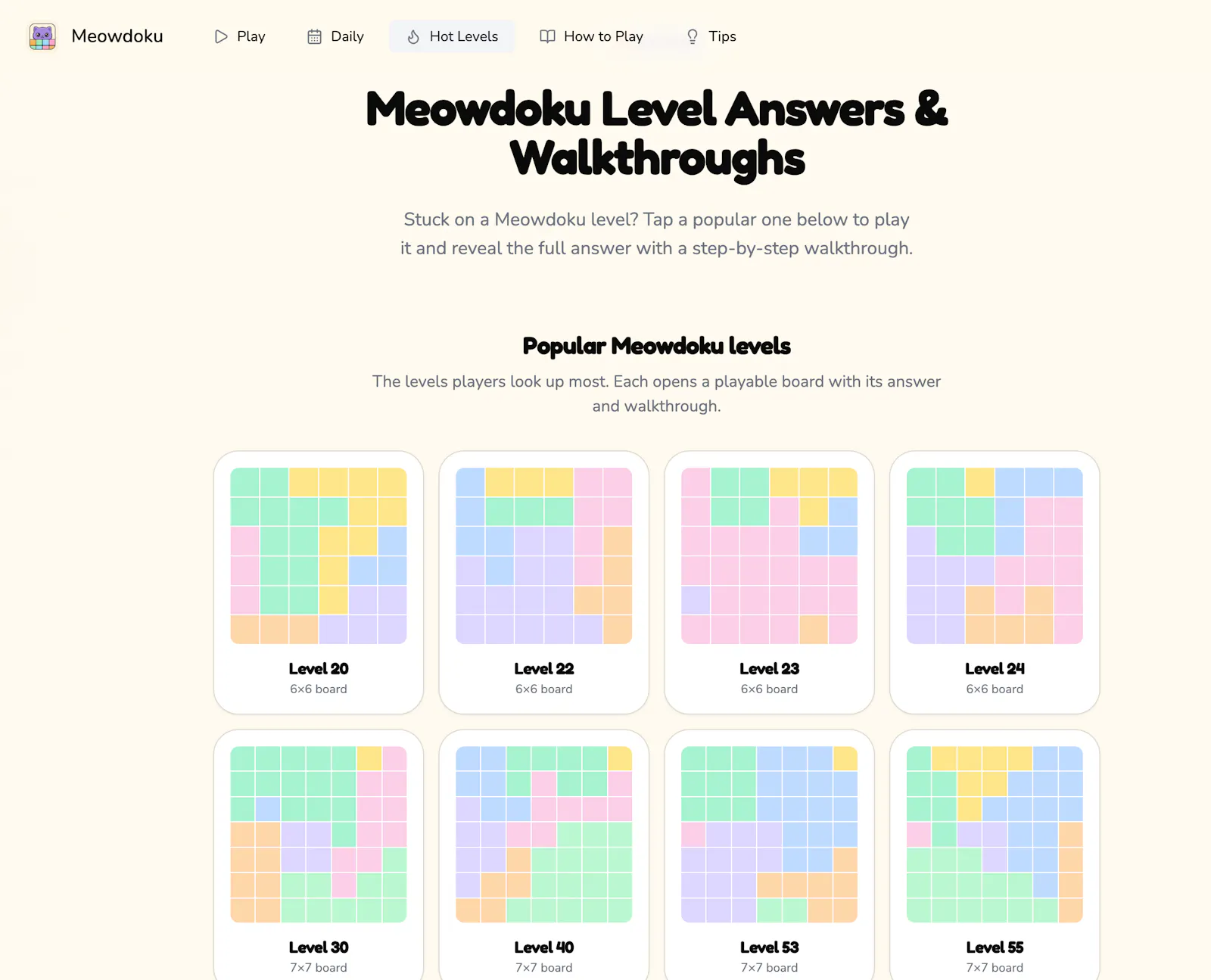 Meowdoku screenshot 3