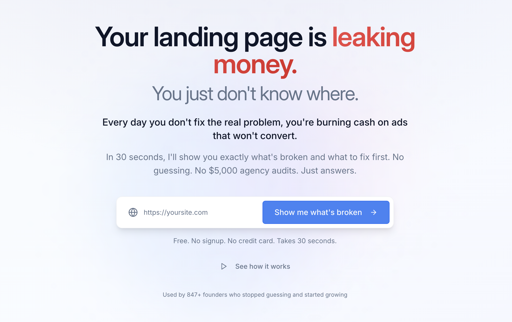 GrowthLayer.app - Main product screenshot demonstrating key features and user interface