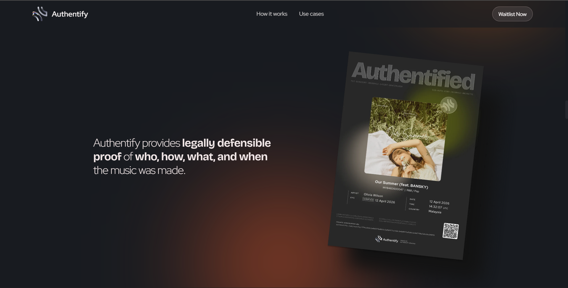 Authentify gallery image