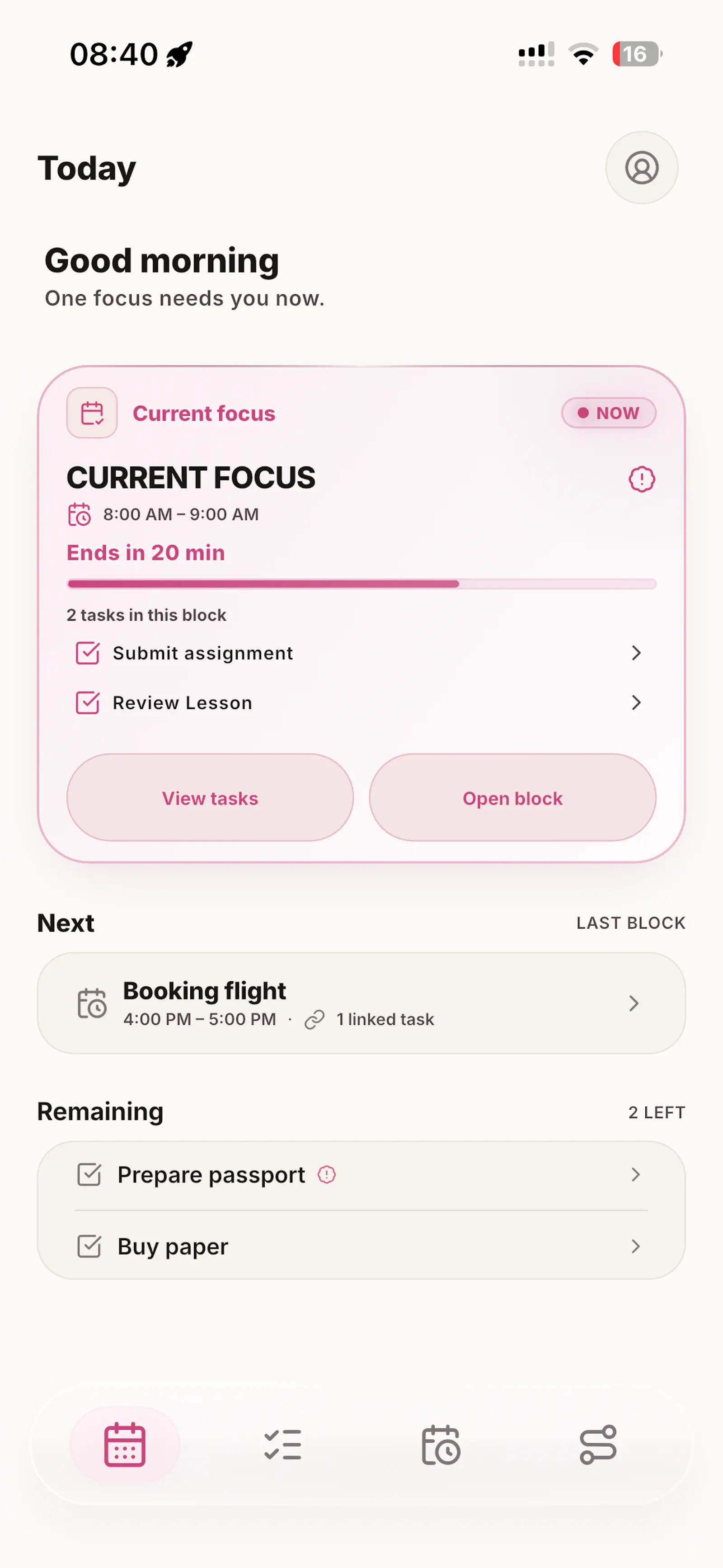 LifeOS screenshot 2