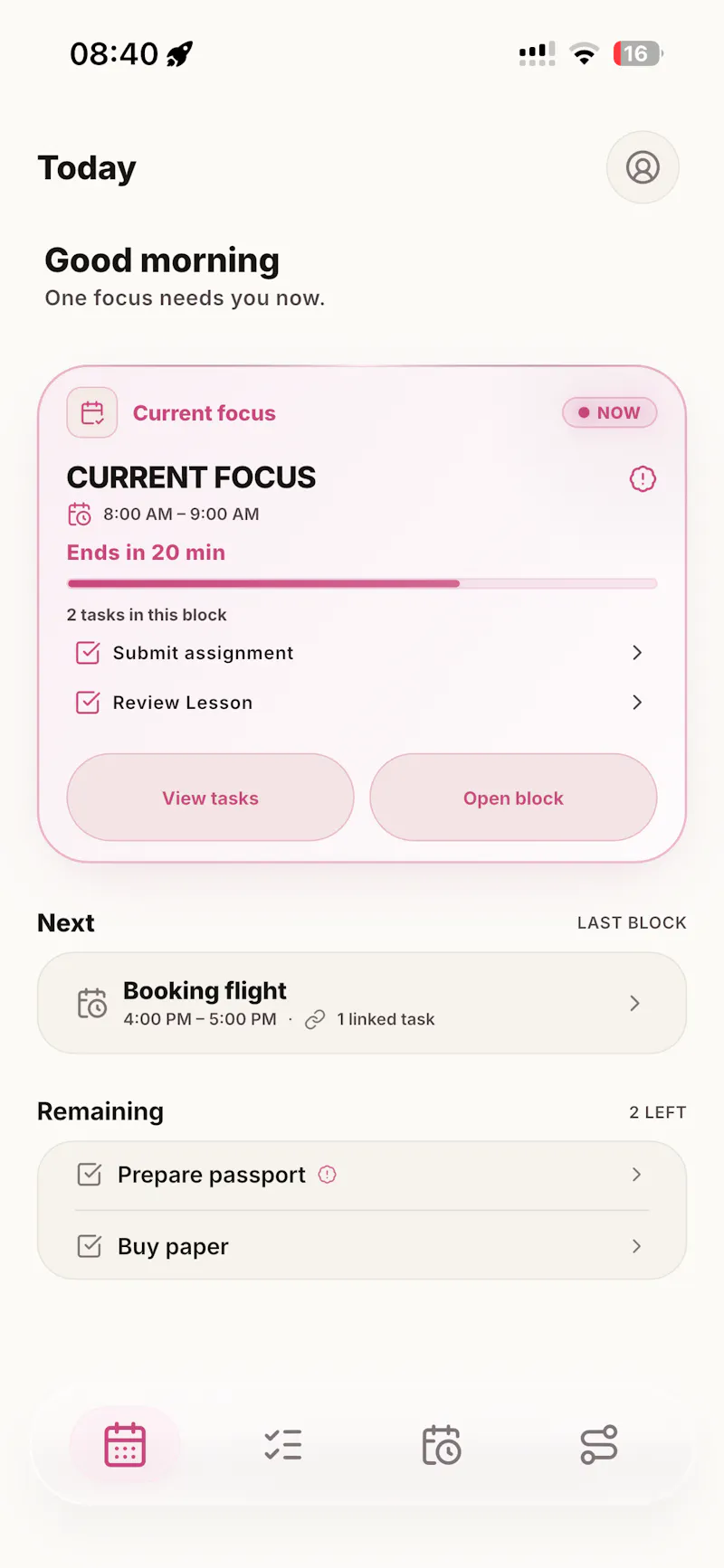 LifeOS screenshot 2