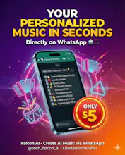 Falcon: AI Photos & Songs on WhatsApp gallery image