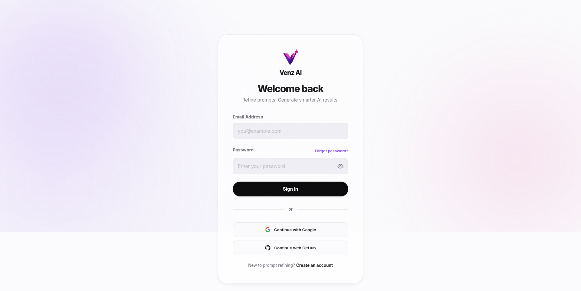 Venz AI gallery image
