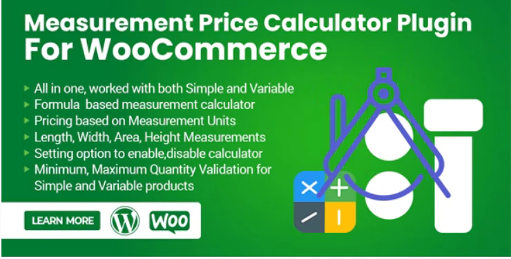 Price Calculator plugin for WooCommerce