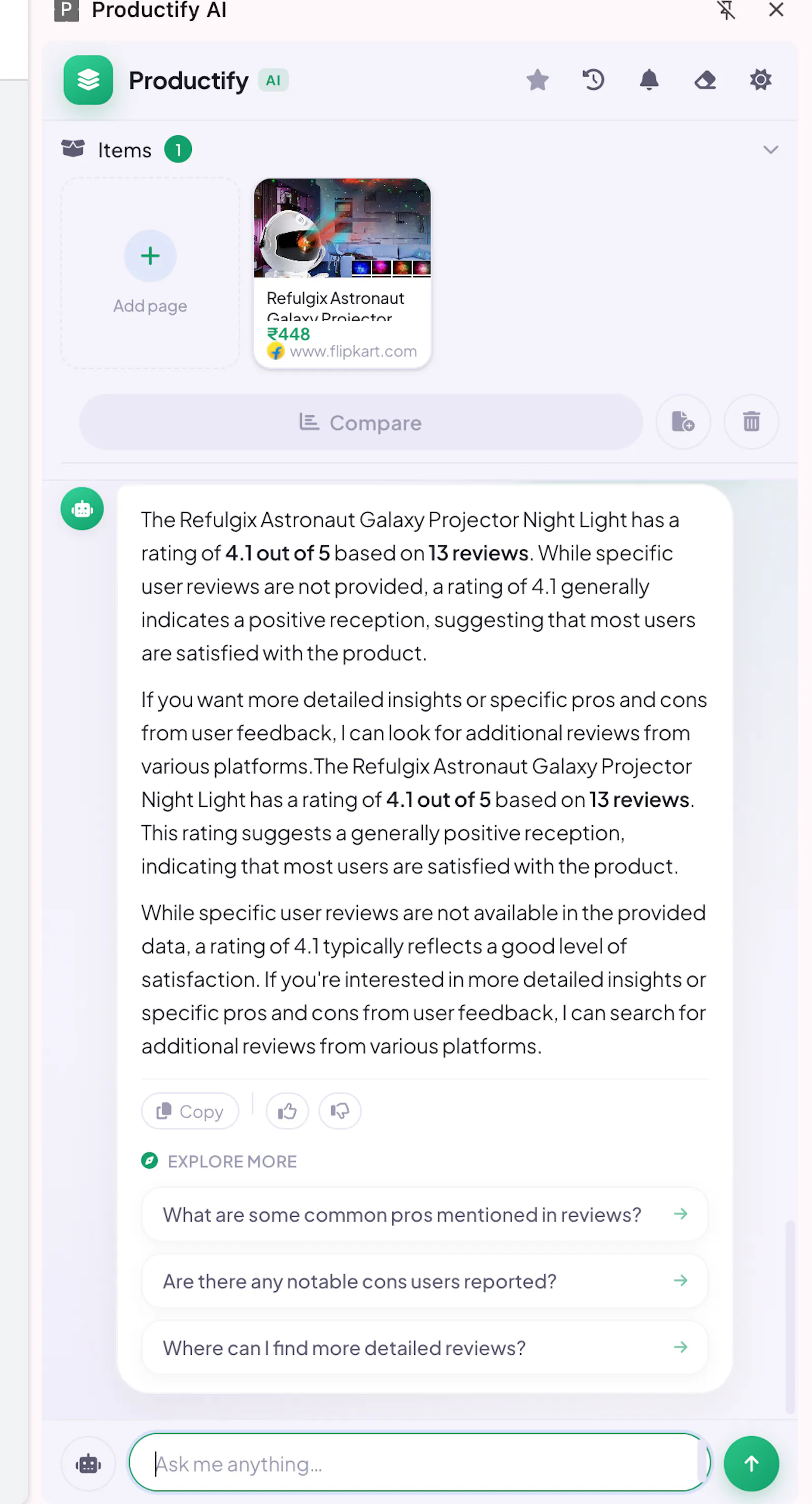Productify AI screenshot 1