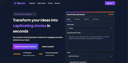 AI Story Generator | Narrati.io gallery image
